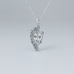 Aslanlı Çift Kolyesi