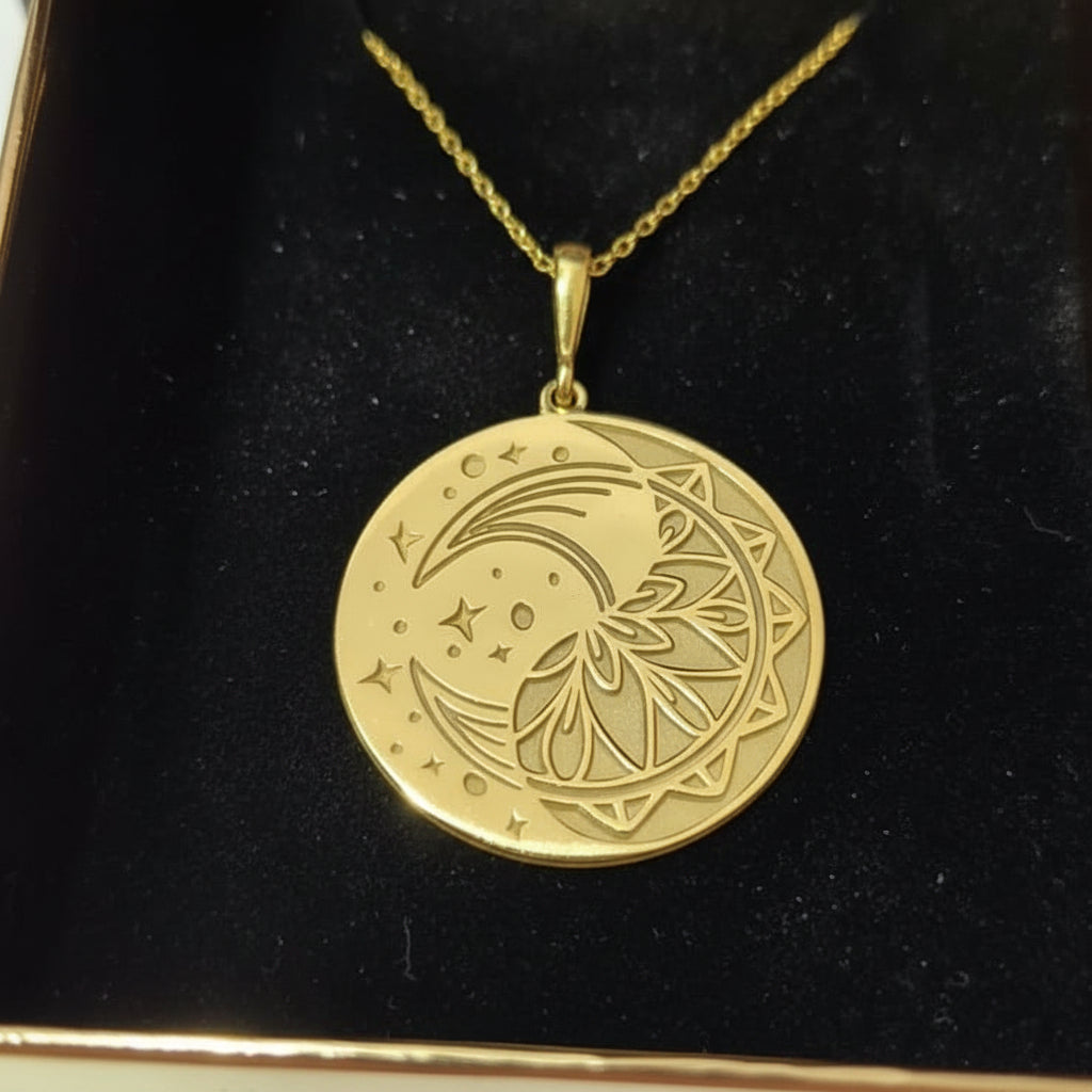 Ay & Mandala Kolye Gorseli