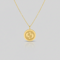 Bütün Burçlar Madalyon Kolyesi