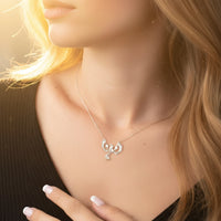 Navan 925 Ayar Gümüş Anka Kuşu Kolye (Gold, Silver ve Rose) - Navan