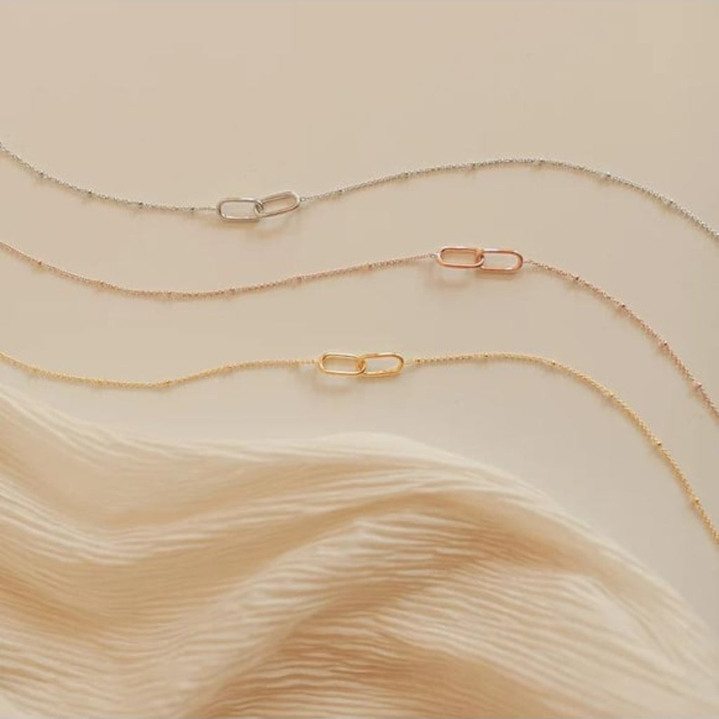 Navan 925 Ayar Gümüş Bağlantılı Kolye Sonsuzluk Kolye Kalp Kolye Aile ve Kız Kardeş Kolyesi El Yapımı Takı - Navan