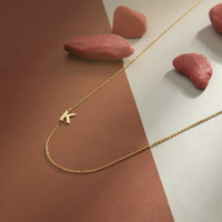 Navan 925 Ayar Gümüş Harf Kolye – Gold, Rose ve Silver Seçenekleriyle - Navan