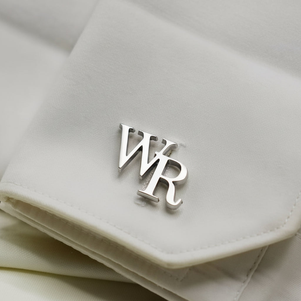 Kol Düğmesi - Kişiselleştirilebilir 2 Harfli