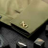 Kol Düğmesi - Kişiselleştirilebilir 2 Harfli