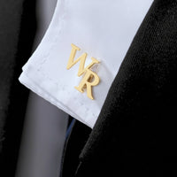 Kol Düğmesi - Kişiselleştirilebilir 2 Harfli