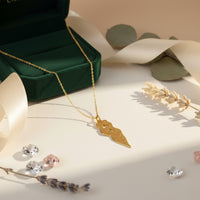 Navan 925 Ayar Gümüş Sarılan Çift Kolyesi (Gold, Silver ve Rose) - Navan