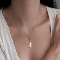 Navan Sembol Kolye – 925 Ayar Gümüş - Navan