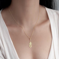 Navan Sembol Kolye – 925 Ayar Gümüş - Navan