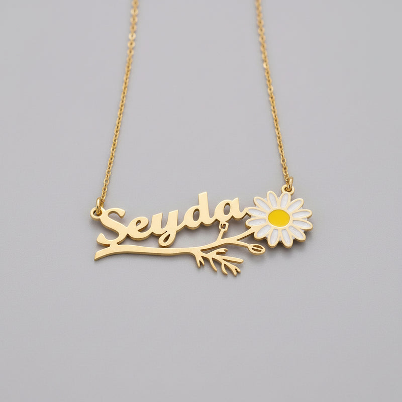 Papatya Kolyesi – Kişiye Özel İsimli